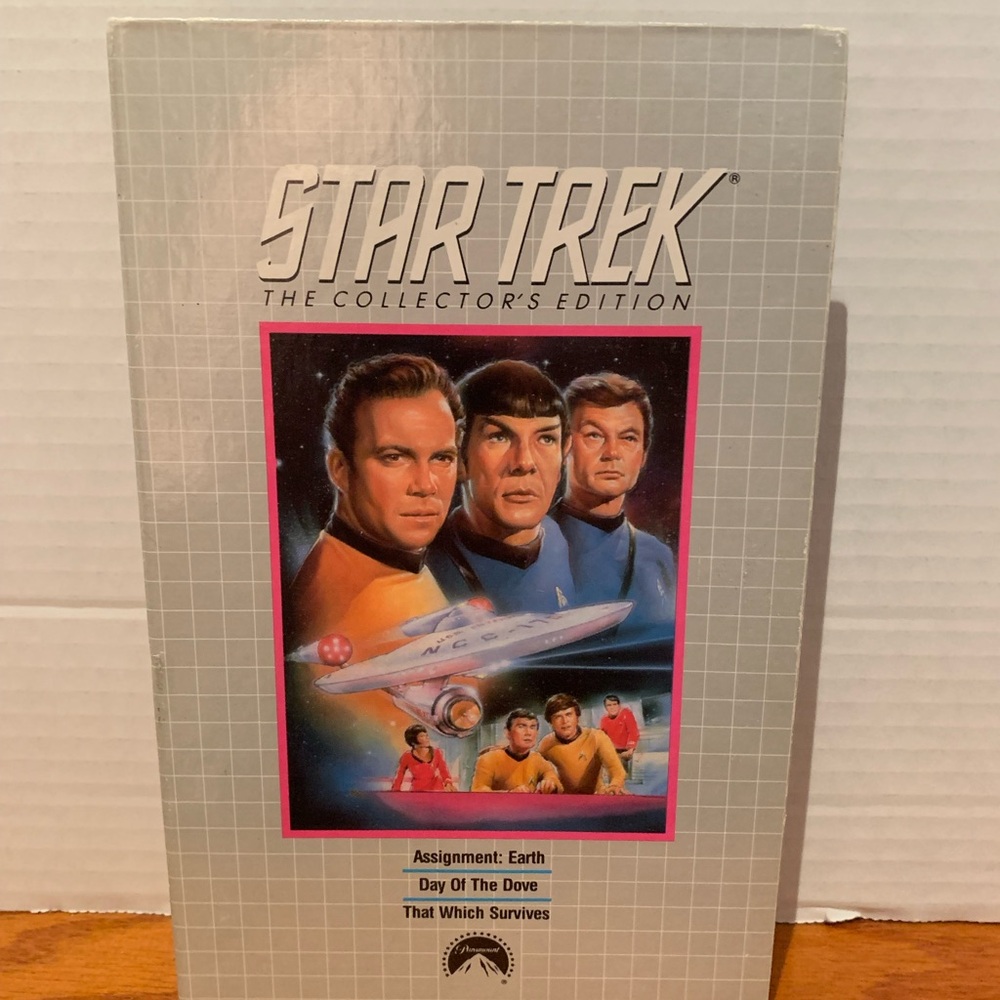 Star Trek The Collector's Edition VHS - Gray